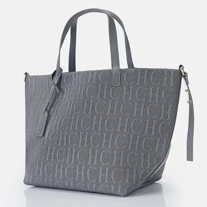 Sac fourre-tout CH de marque, sac tissé volanté, style vintage, couleur unie, grande capacité, multi