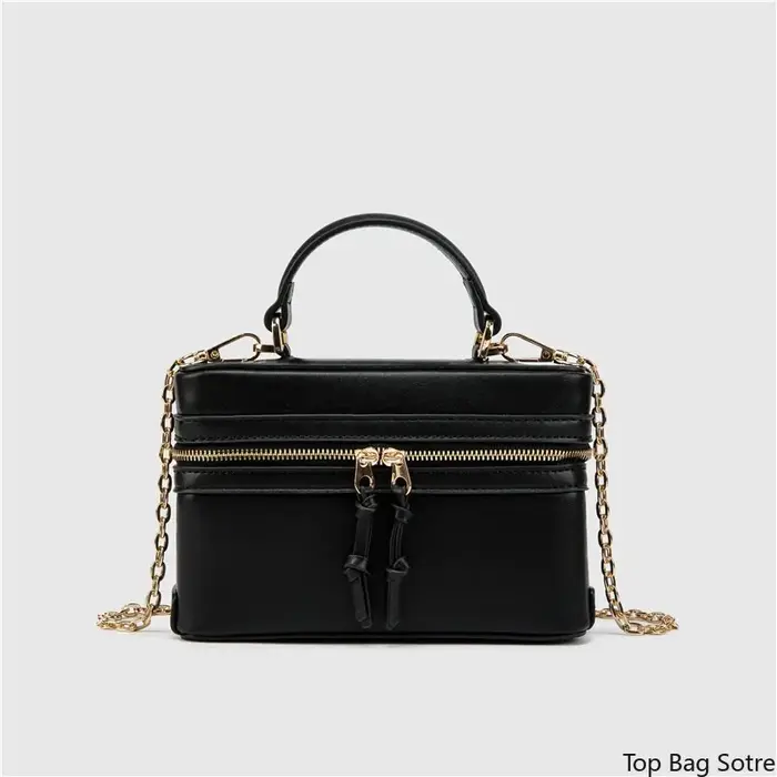 Sac bandoulière mini pour femme, structuré et convertible, avec poignée supérieure, polyvalent pour usage quotidien décontracté