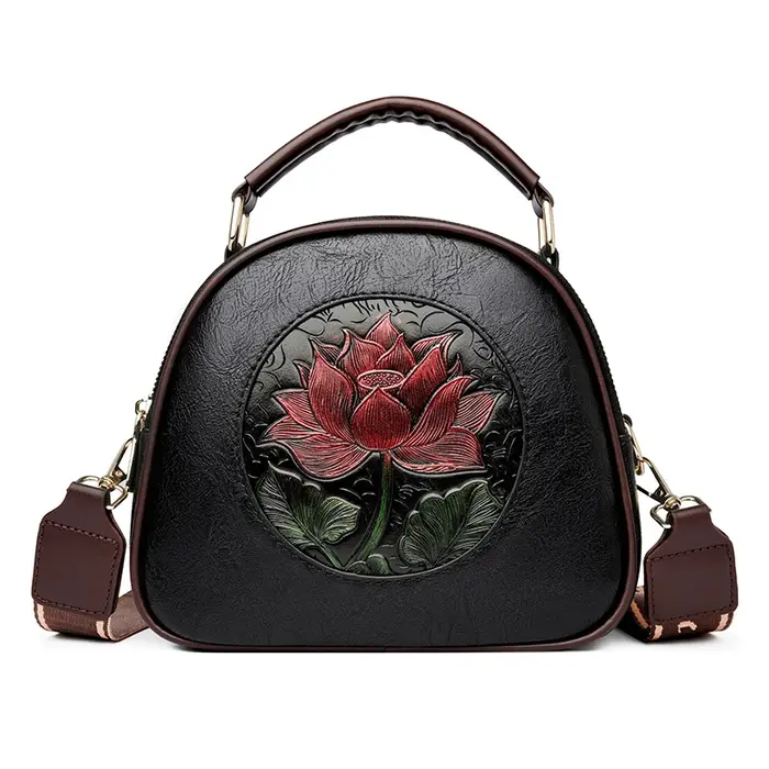 Sac à main Vintage pour femmes, sac à bandoulière luxueux de styliste rond, cadeau de haute qualité,