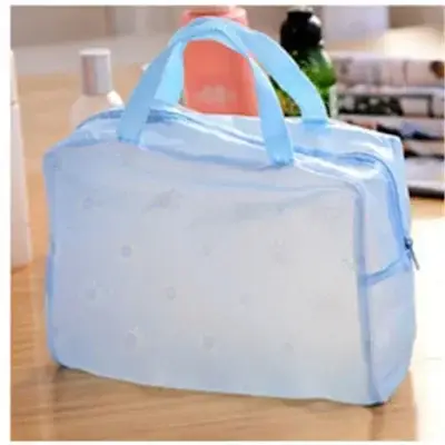 Sac à Main Translucide en PVC Imperméable, Trousse de Toilette, Toilette, Toilette, Toilette, Toilet