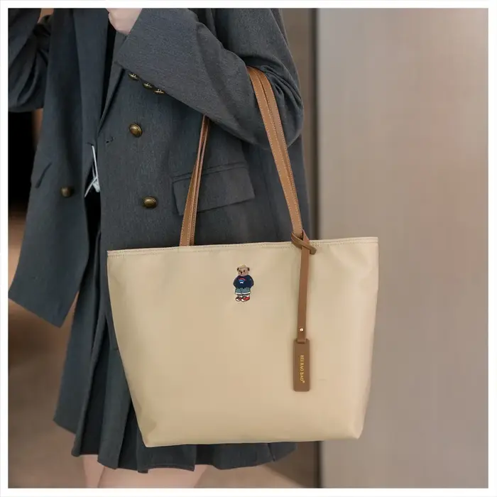 Beibaobao-Sac à Main Classique de Grande Capacité pour Femme, Fourre-Tout de Voyage en Plein Air Pol