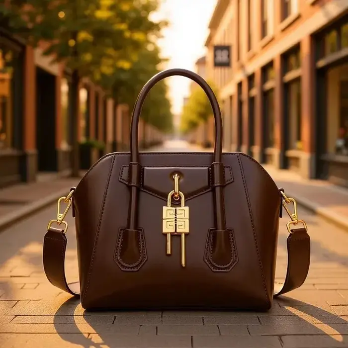 Sac à langer tendance en cuir pour femme