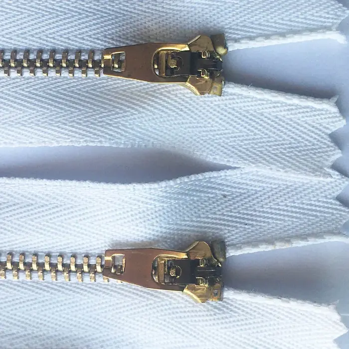Fermeture Éclair en Métal pour Couture de Jeans