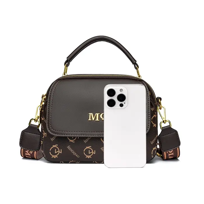 Petit sac à main de luxe en cuir PU pour femmes, petit sac à main de bonne qualité, couleur unie quotidienne, sacs à bandoulière Vintage