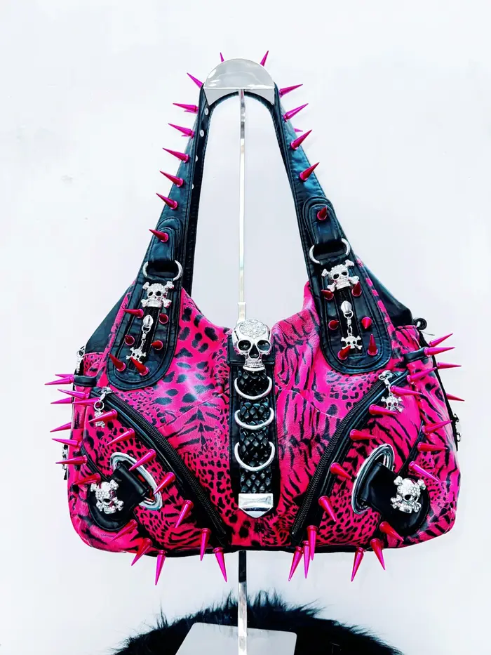 Sac imprimé léopard, sac Lolita