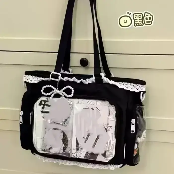 Sac à bandoulière Itabag japonais bidimensionnel motif Ballerine Grande Façon