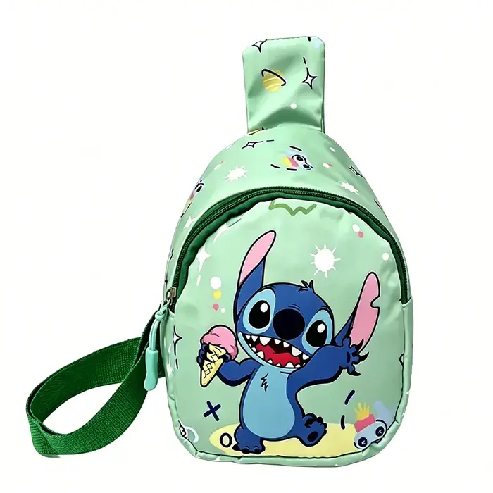 Sac bandoulière Angel Anime, sac à bandoulière dessin animé, sac à monnaie décontracté et tendance,