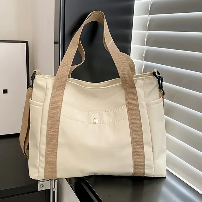 Sac fourre-tout décontracté en toile