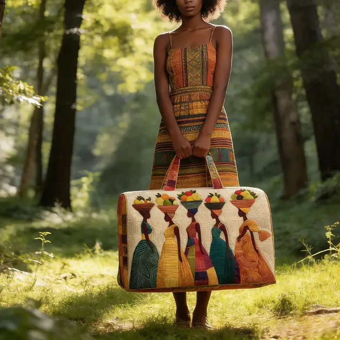 Sac fourre-tout matelassé 3D pour femmes