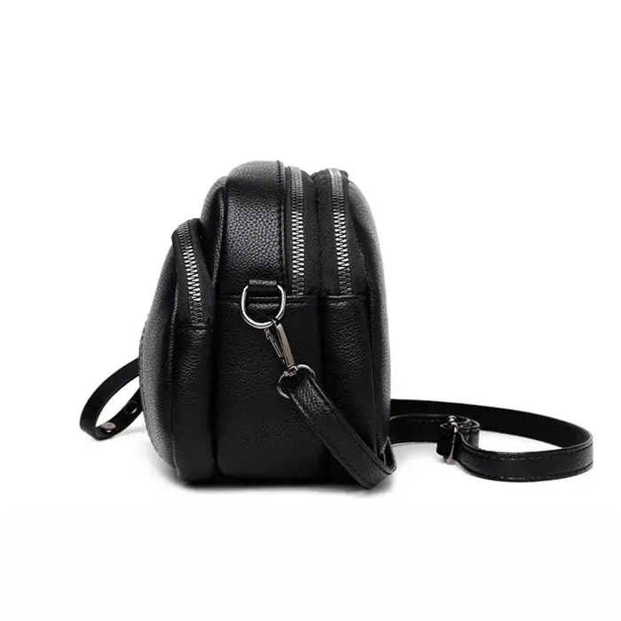 Sac à bandoulière décontracté en cuir PU pour femmes