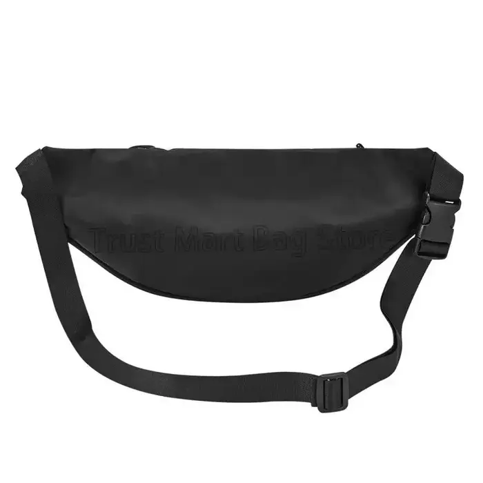 Sac banane imprimé léopard noir pour hommes et femmes
