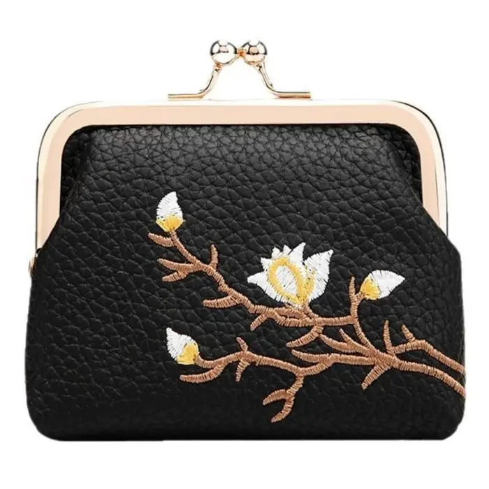 Pochette vintage à fermoir Kiss Lock