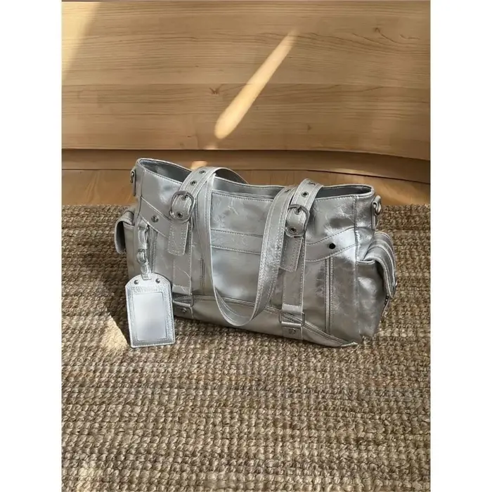 JIAERDI doux Cool fille chaude sous les bras sac dames en cuir carré grande capacité sac fourre-tout femmes Harajuku Luxe sac à bandoulière Y2k