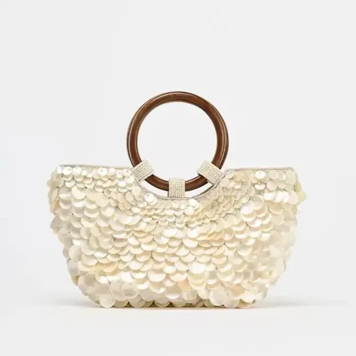 Sac à main en perles pour femmes