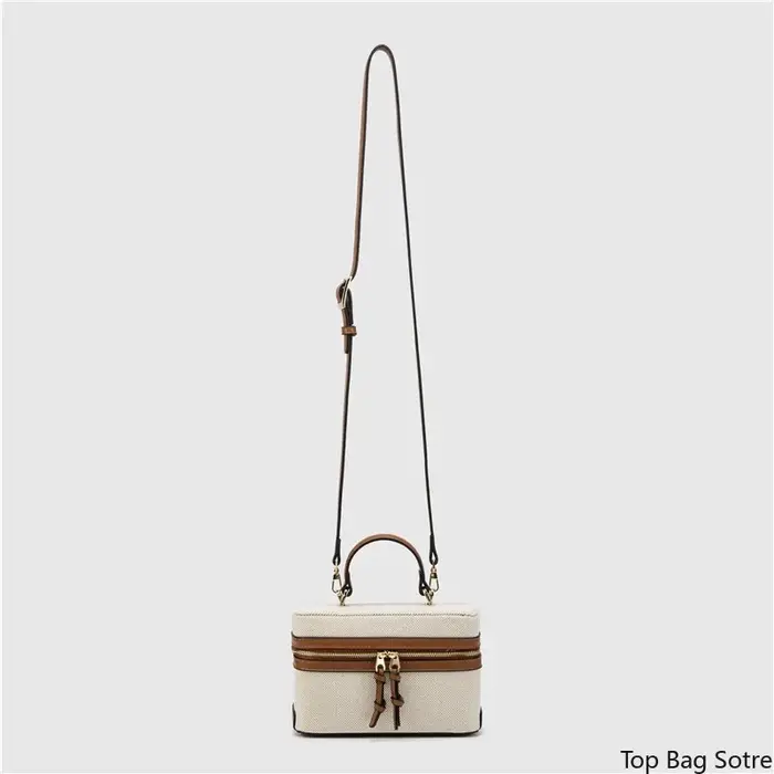Sac bandoulière mini pour femme, structuré et convertible, avec poignée supérieure, polyvalent pour usage quotidien décontracté