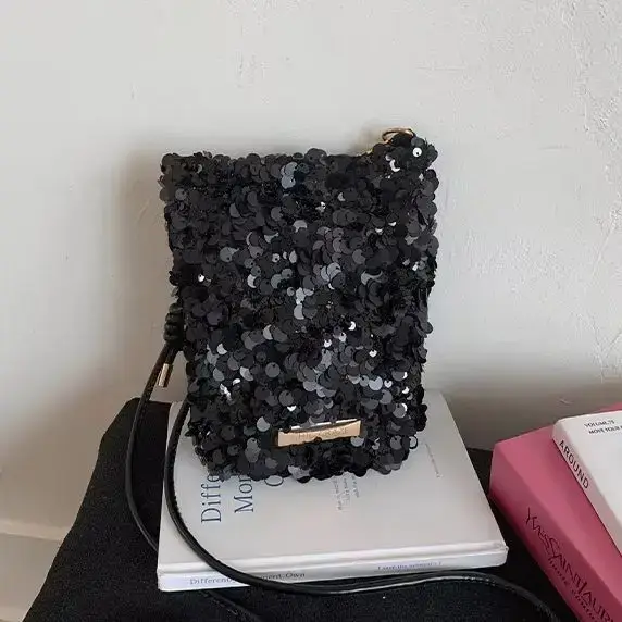 Sacs à main pour femmes à motif de paillettes scintillantes