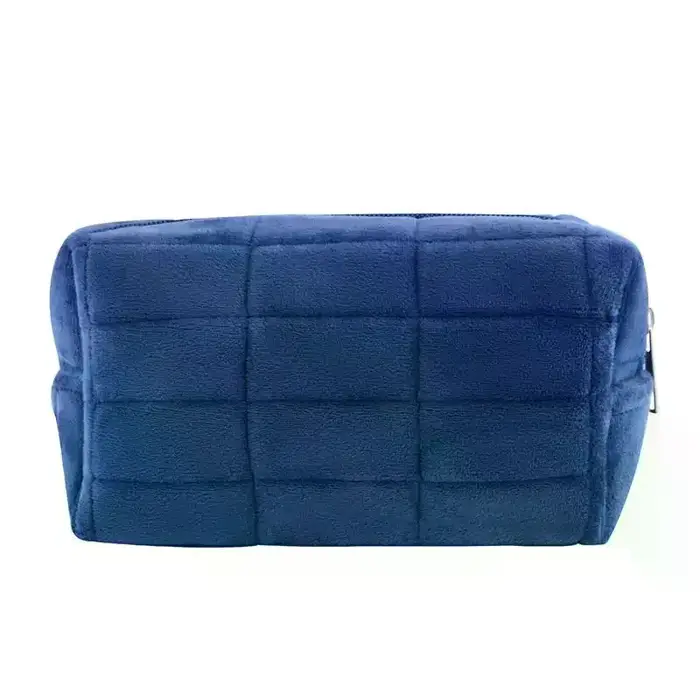 Trousse de maquillage élégante en fourrure pour femmes