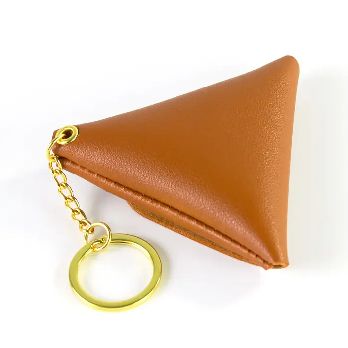 Mini sac triangulaire en cuir PU