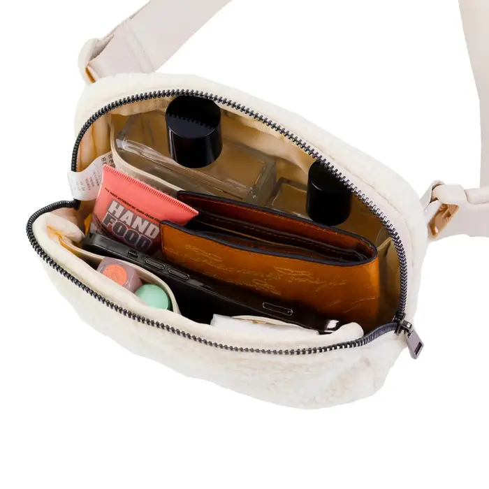 Sac de ceinture en polaire d'hiver pour partout