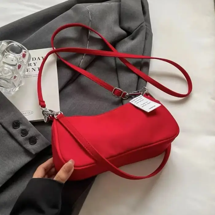 Sac à bandoulière rouge pour femmes