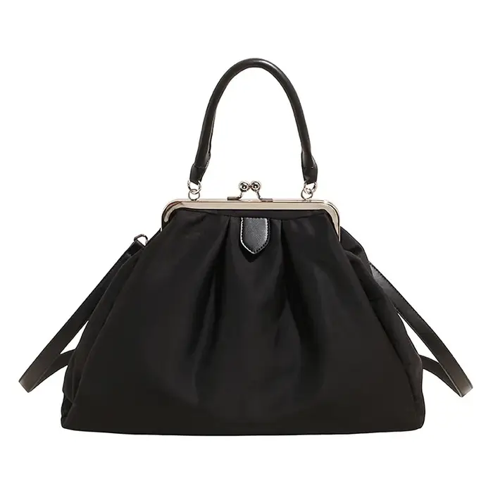Sac à main pochette léopard pour femme avec fermoir métallique, sac à dos multifonctionnel, sac à ba