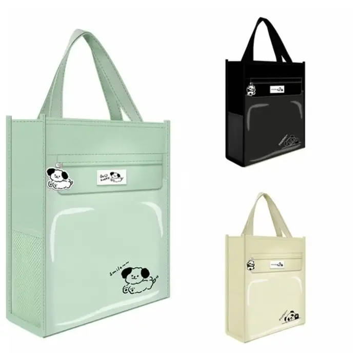 Sac fourre-tout de dessin animé Panda chien