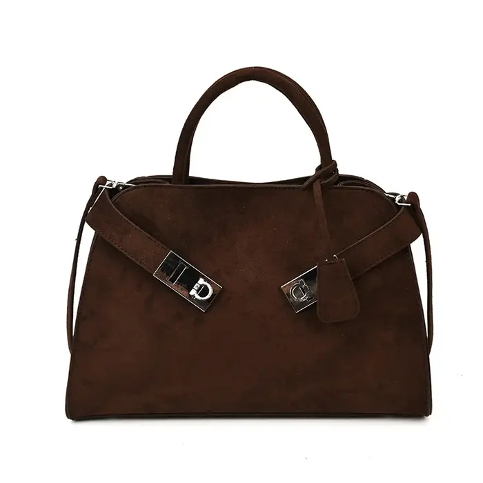 Sac fourre-tout en daim pour femme, nouveau sac à bandoulière tendance de grande capacité, sac à mai