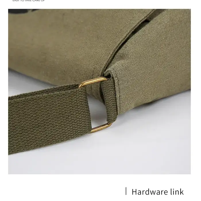 Sac à bandoulière en toile pour femmes, sac à main rétro mignon de dessin animé, grande capacité, sa