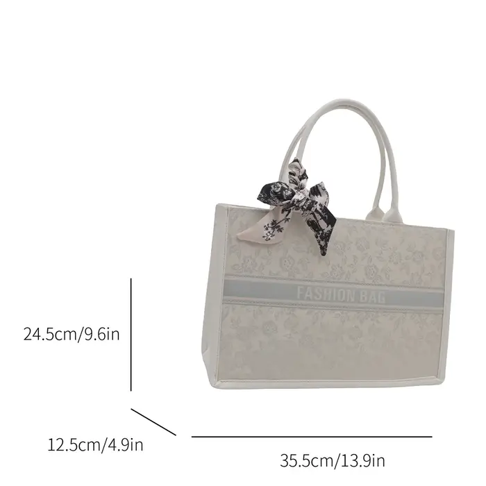 Sac fourre-tout de luxe élégant pour femme