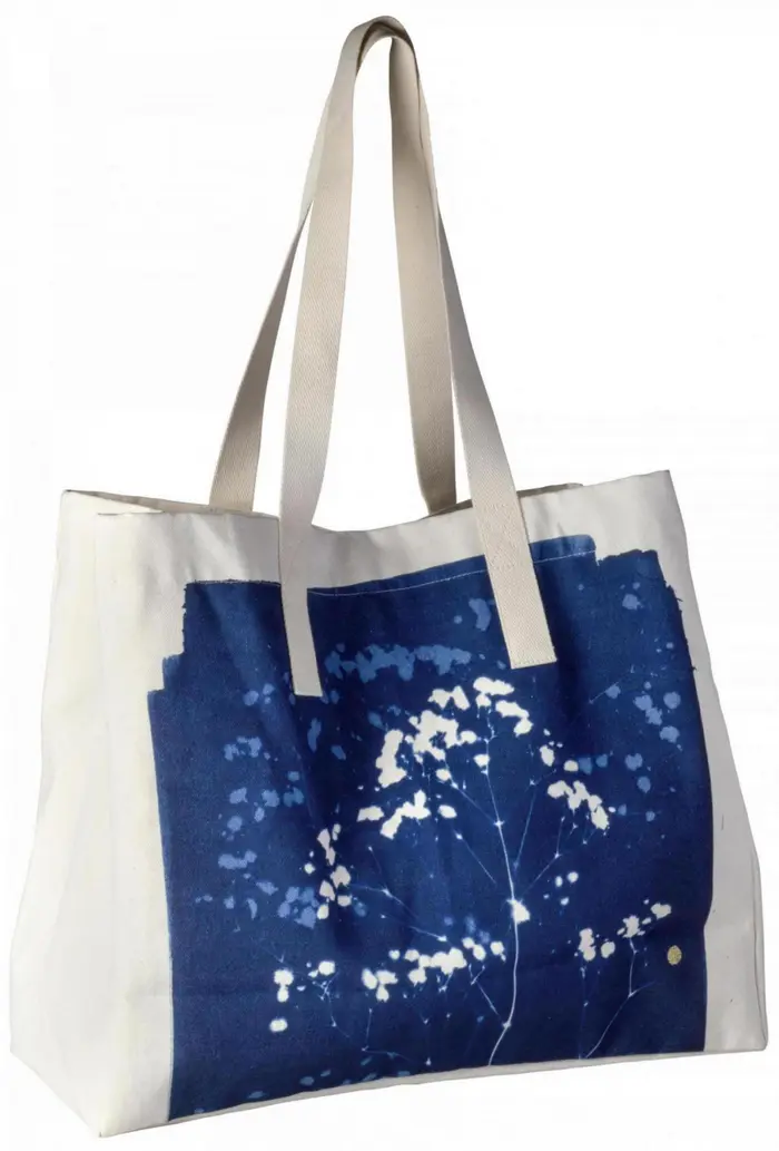Sac cabas Gypso Bleu 38 x 46 x 18