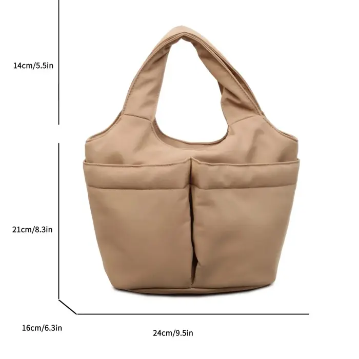Sacs à main décontractés en tissu doux pour femmes
