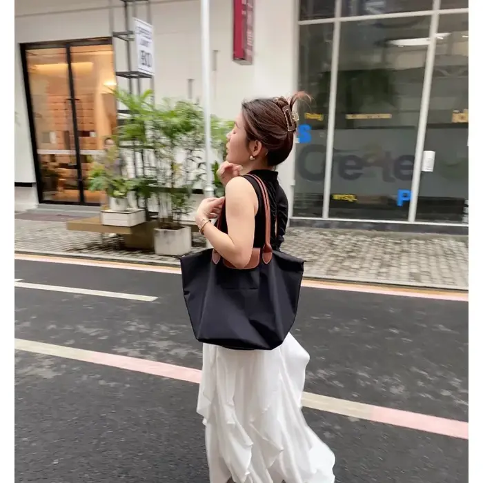 Sac à main pliable en nylon écologique pour femmes Y2K 2026