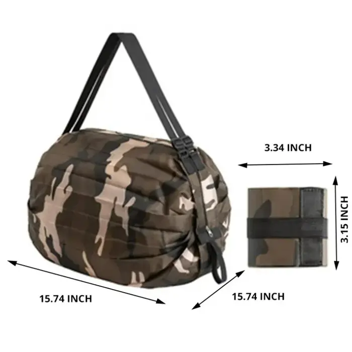 Sac de courses pliable
