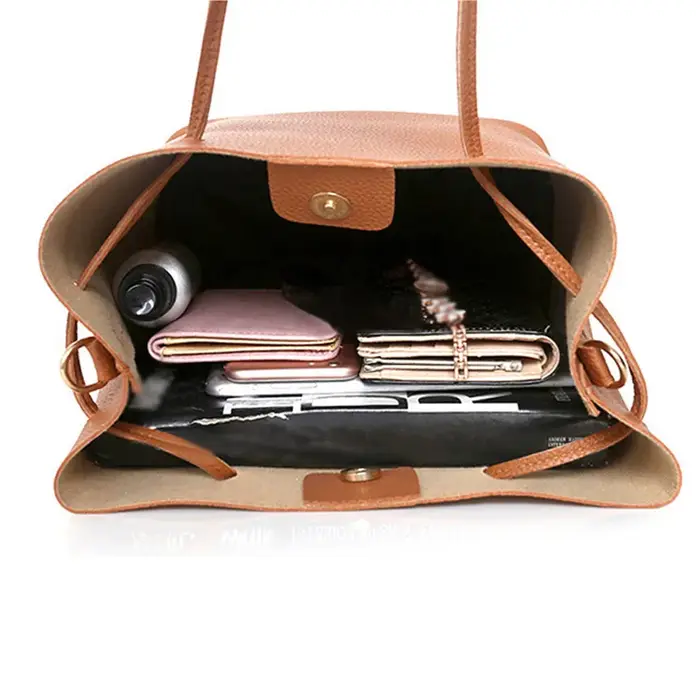 Sac Personnalisé Brodé pour Femme, Du5423, 3 Pièces
