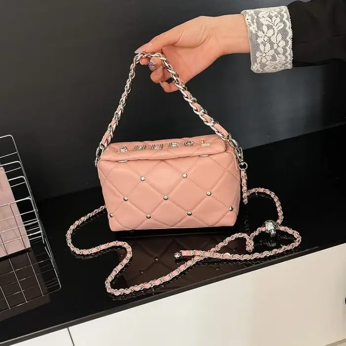Sac messager en cuir pour femmes