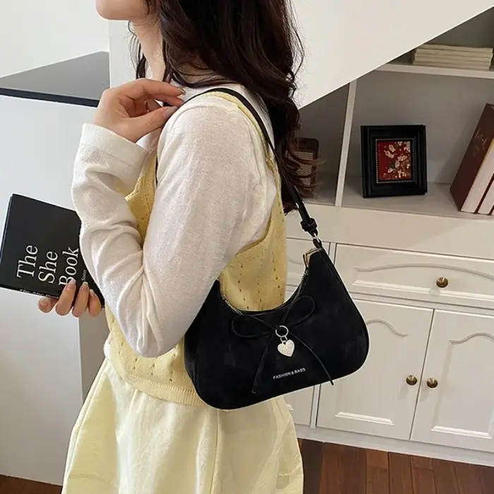 Sac à main de luxe pour femme avec nœud