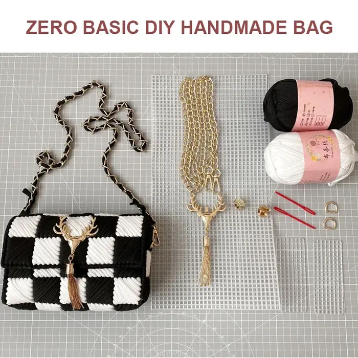 Sac à bandoulière artisanal pour bricolage