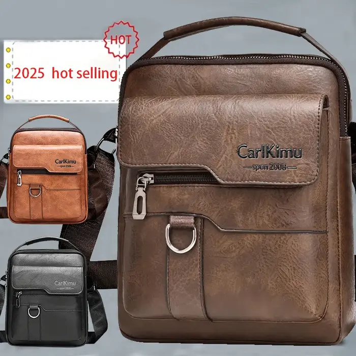 Sac messager vintage avec sangle réglable