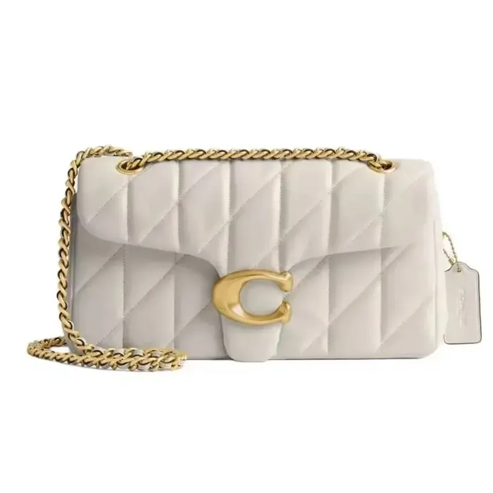 Sac à chaîne à motif diamant de haute qualité, sac messager à bandoulière, petit sac carré