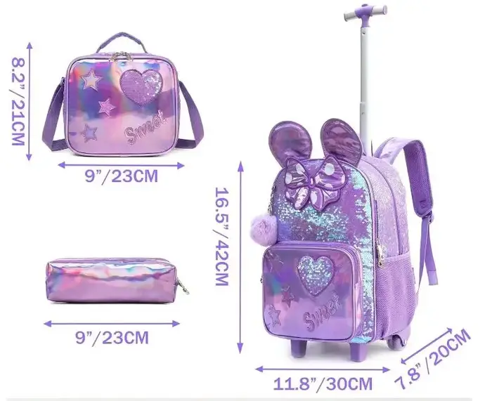 Sac à roulettes pour enfants