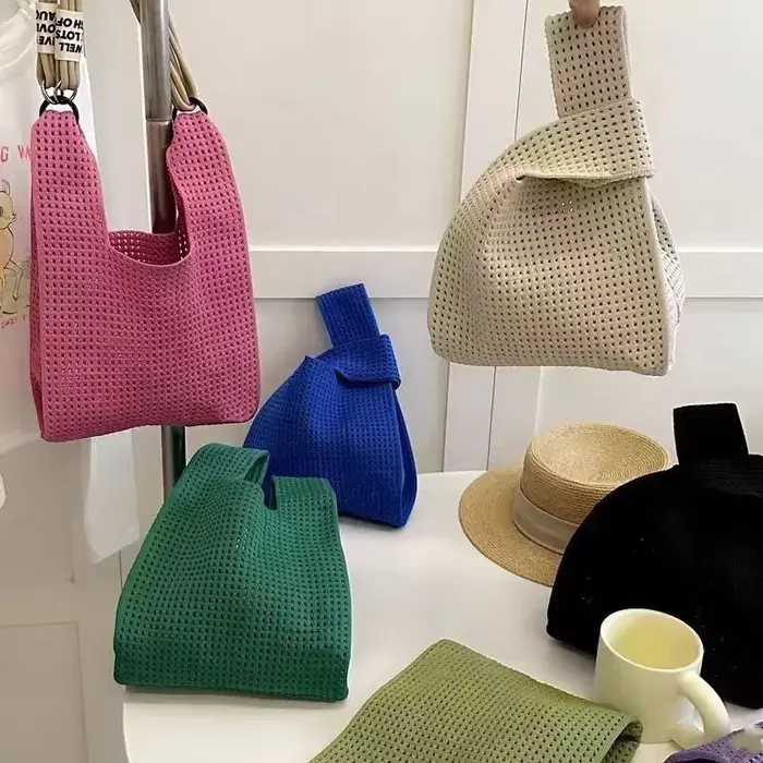 Sac à main tricoté à la main pour femmes