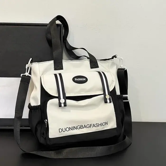 Sac fourre-tout pour femmes, sac à main quotidien de grande capacité, sac à bandoulière seau de voyage, sac messager à la mode, sacs d'école de Camp