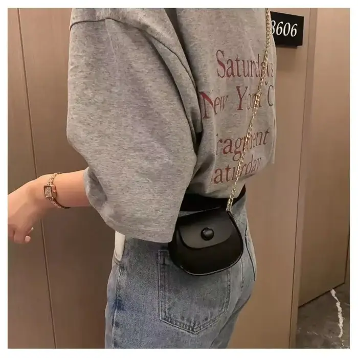 Mini sac à bandoulière sac à main pochette garçon chaîne sac