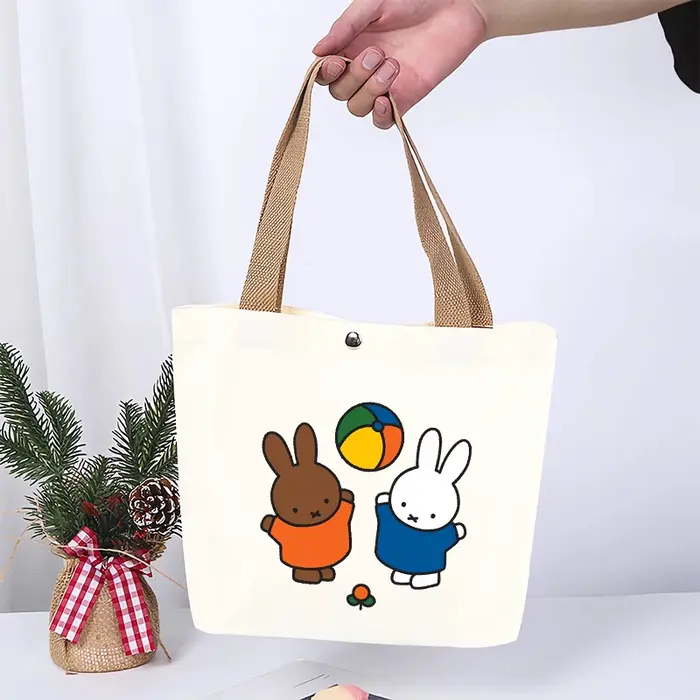 Sac à main Miffy Anime pour filles et garçons