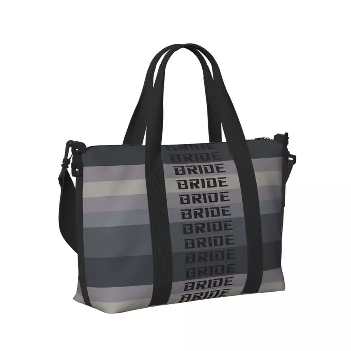 Sac de voyage de plage en matériau personnalisé pour mariée Jdm
