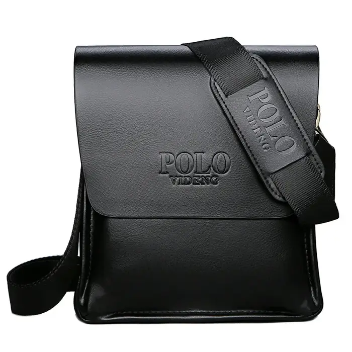 Sac à bandoulière Polo d'affaires décontracté Paul sac en cuir Vertical sac