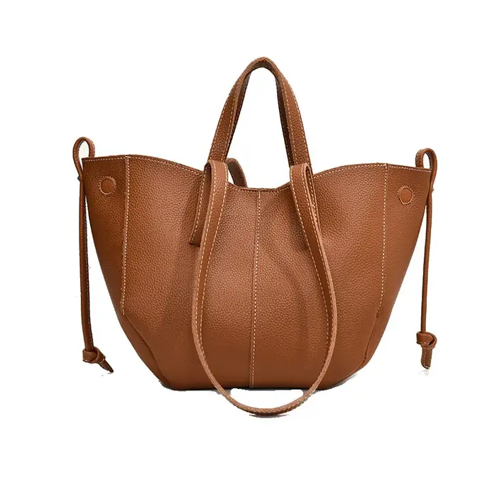 Sac fourre-tout de luxe 2025 motif litchi