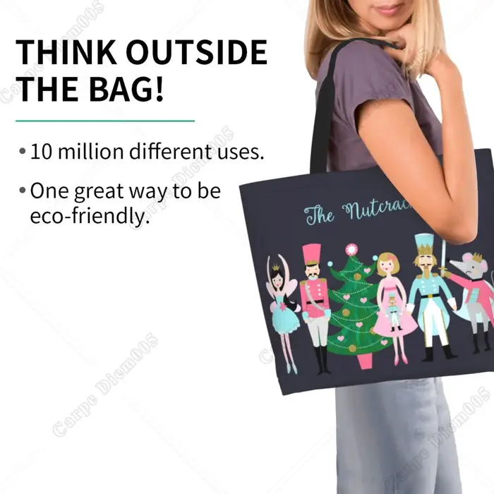 Sac fourre-tout réutilisable pour femme
