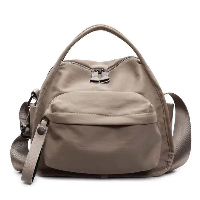 Sac à bandoulière pour femme : fourre-tout léger et décontracté en nylon, sac à bandoulière élégant 