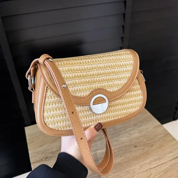 Sac à main tissé de styliste pour femmes